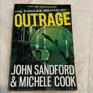 Outrage by John Sandford & Michele Cook Book
